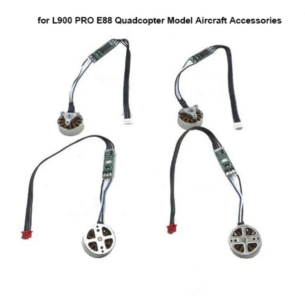 1/2 pz Nuovo 2750KV L900 Parti Del Motore Brushless In Metallo 10 Stili PRO E88 Quadcopter Modello 2 Canali 1503 Motore Brushless