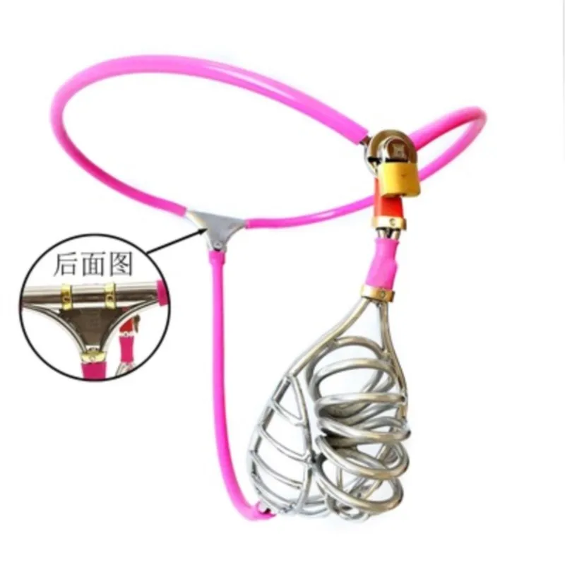Men's new fully adjustable hollow cage invisible chastity belt alternative toys male femdom adult Products