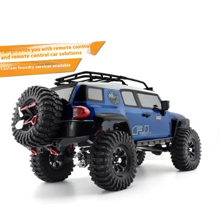 New 1/10 Fj Kuluze Ex86120 Rc Remote-controlled Electric Climbing Vehicle Off-road Vehicle Four-wheel Drive Vehicle Toy Gift