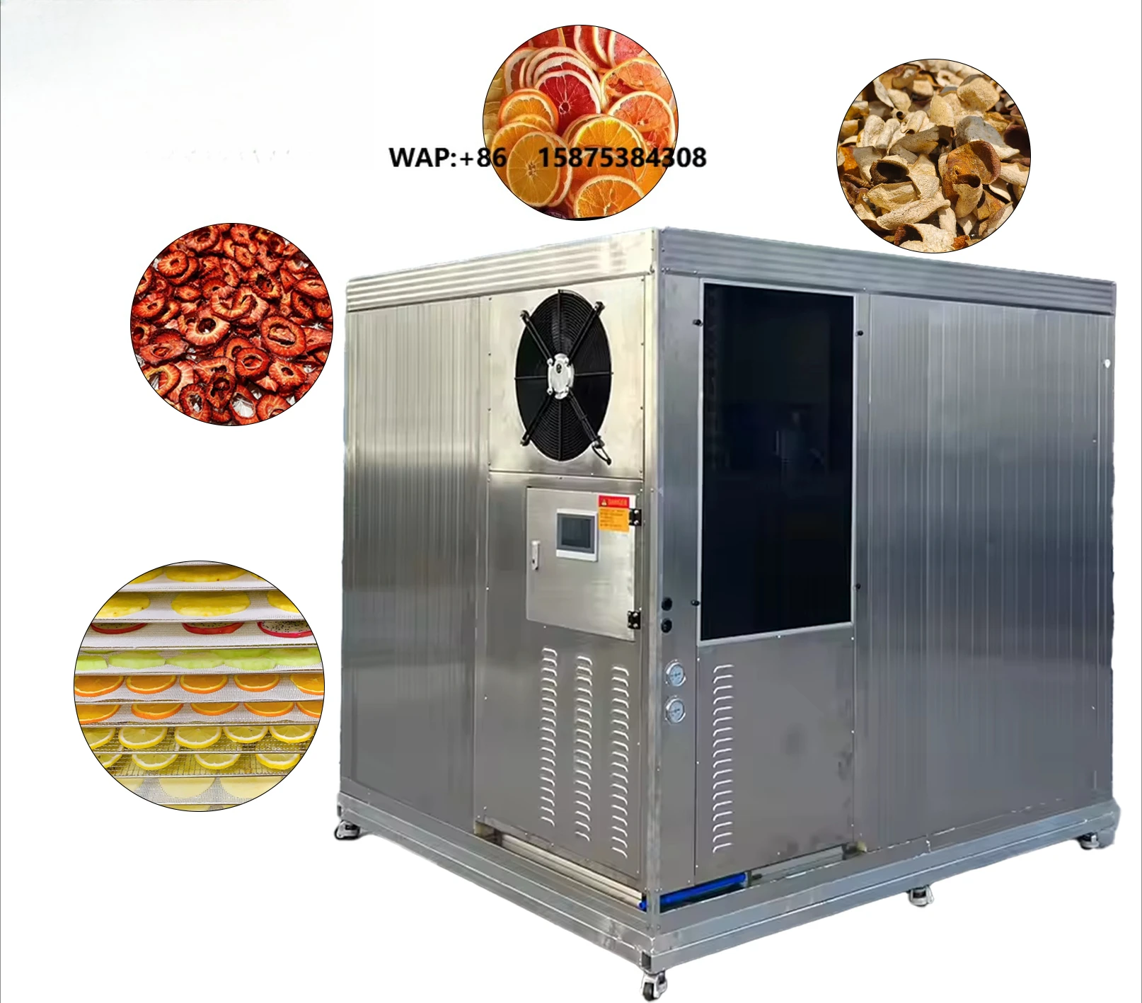 High Efficiency Fruit Dehydrator Machine Commercial Fruit Drying Machine for Processing Various Fruit and Vegetables