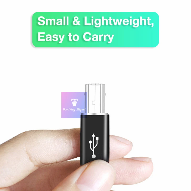 ميدي الكهربائية البيانو الإلكترونية لوحة المفاتيح طبل DAC USB C إلى USB 2.0 طابعة محول USB نوع C محول للطابعة الفاكس الماسح الضوئي