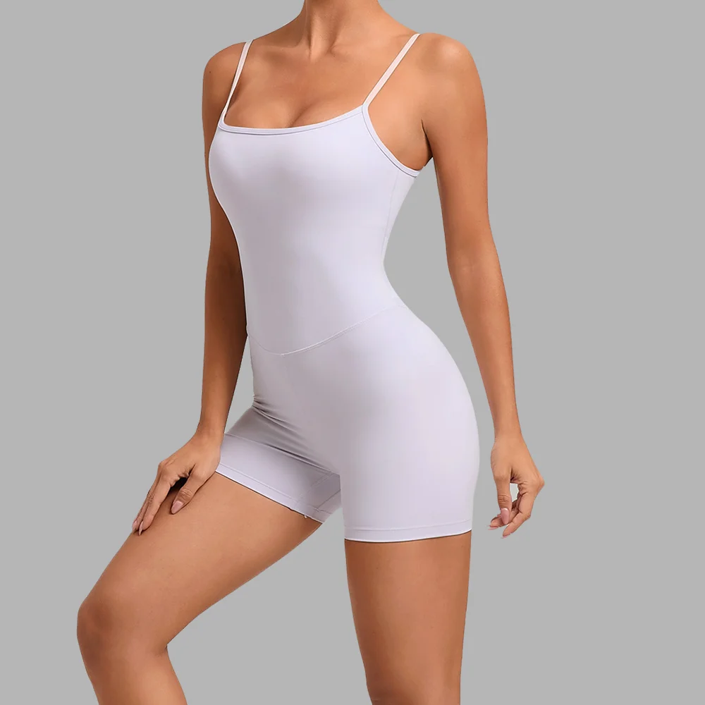 

Yoga Set Women Tracksuit Fitness Rompers One Piece Strap Tummy Control Padded Sports Bra Workout JumpSuits Push Up Sportswear