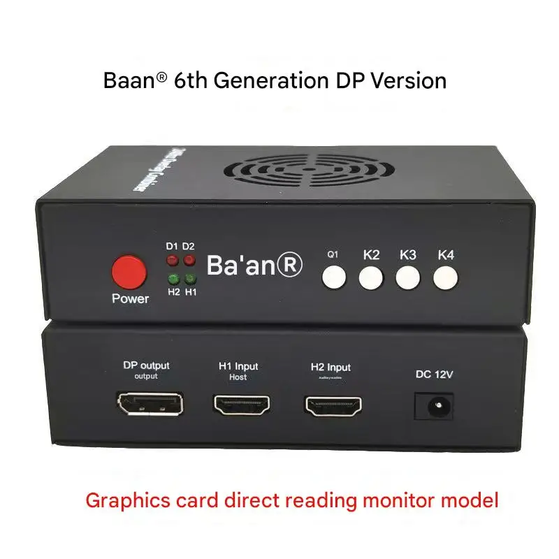 

Baan DP/HDMI DMA Fusion 240Hz DMA Video Overlay Box DMA Video Processor High Quality Computer Components DMA