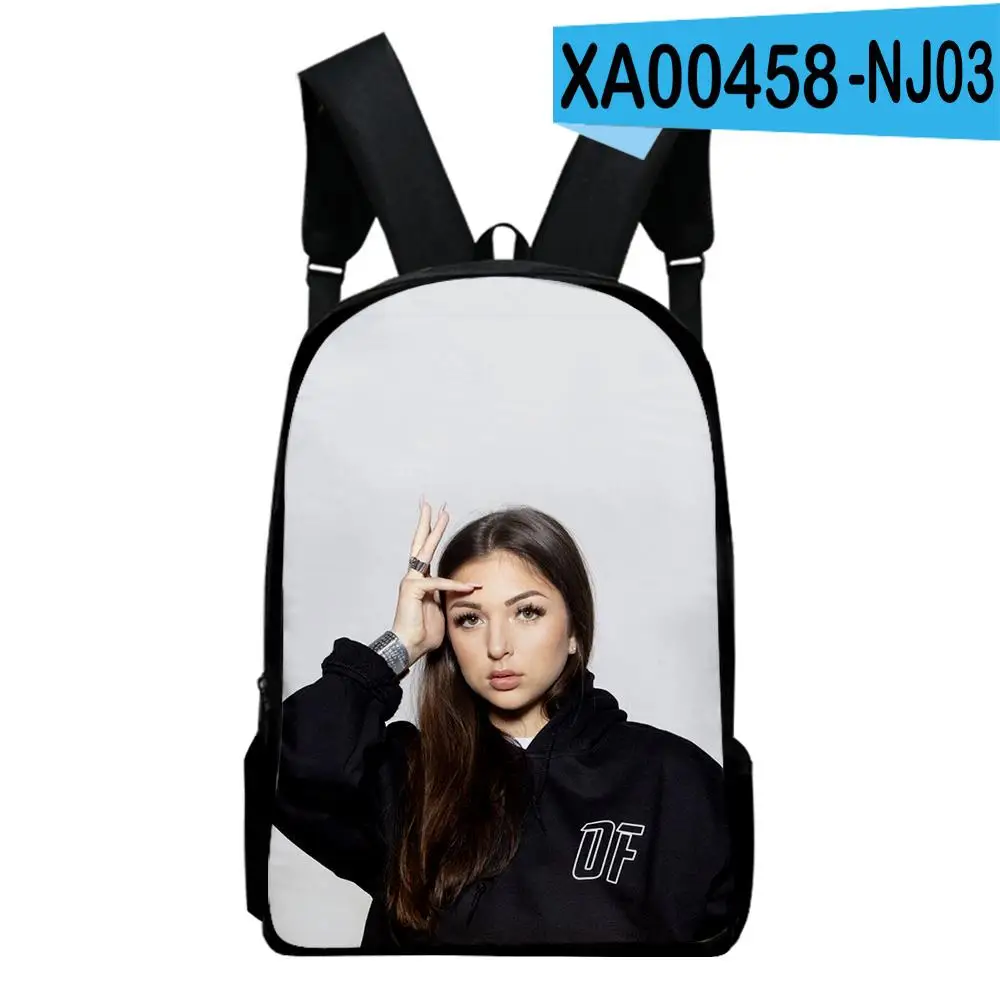 

Trendy Youthful Eva queen Student School Bags Notebook Backpacks 3D Printed Oxford Waterproof Boys/Girls Travel Bags