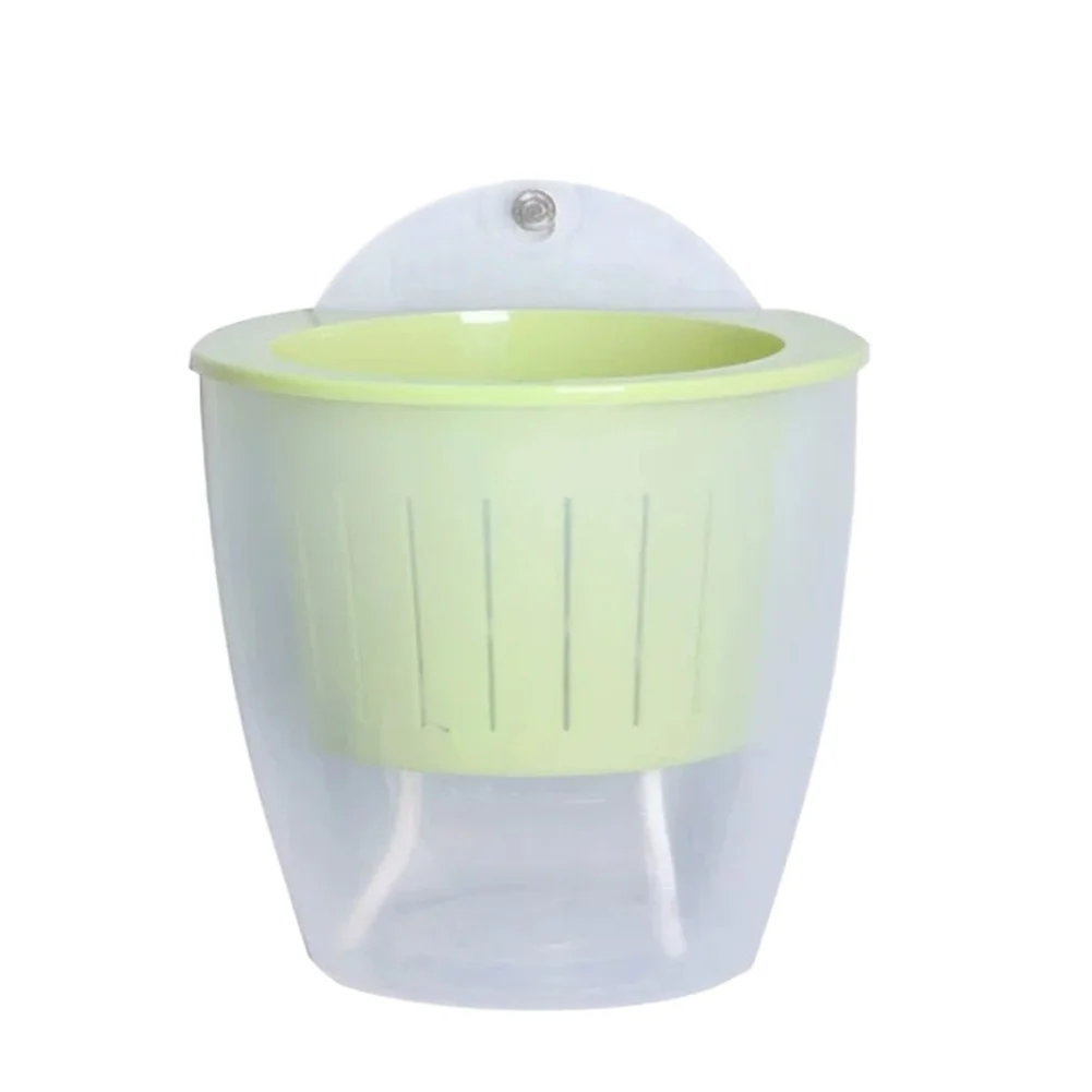 Ventilated Flower Pots For Roots Self Watering Pots Automatic Watering System Wall Hanging Flower Pots Bottom Ventilation Holes