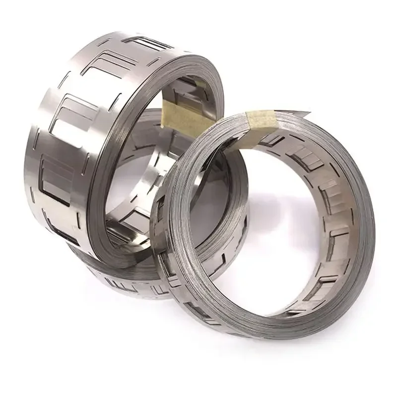 Pure Nickel Strip,10m/Roll, 0.12x27mm 0.12x25.5mm, Battery Spot Welding Nickel Strips for 2P 18650 Battery Pack Welding