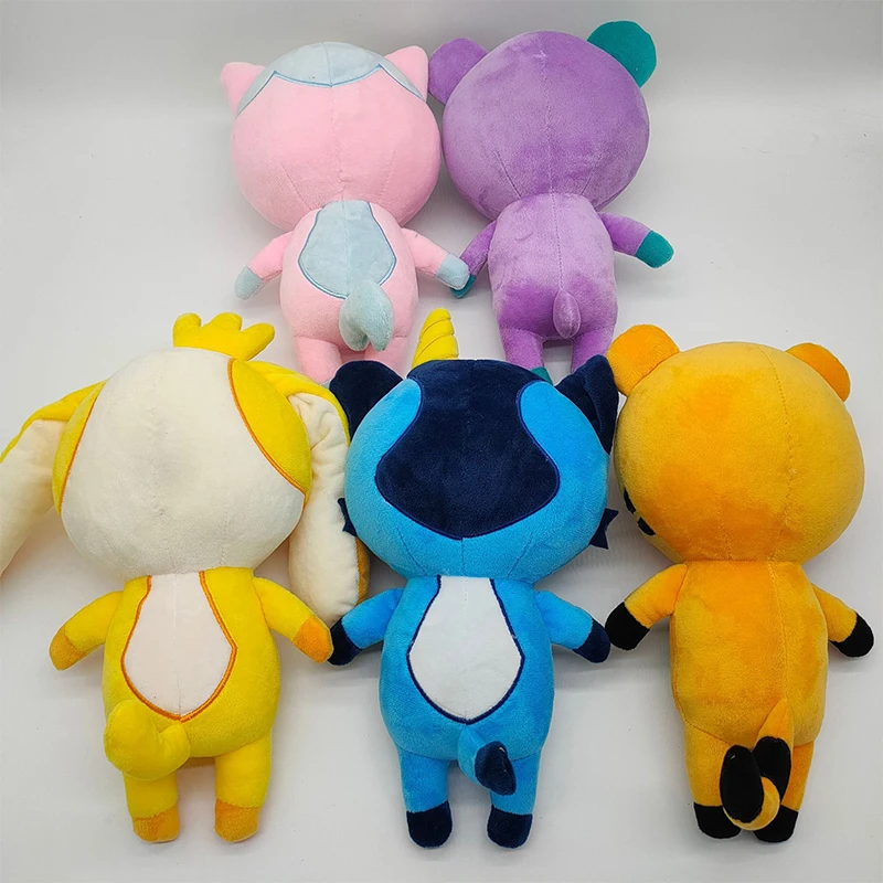 2025 New 25cm Ranboo Plush Toy Rambu Funneh Plush Doll Finney Teddy Bear Kids Companion Gift