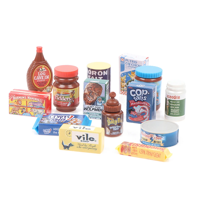 

Dollhouse Miniature food 1/6 Supermarket Miniature Pretend Play Toy Accessories 1pcs miniature toys