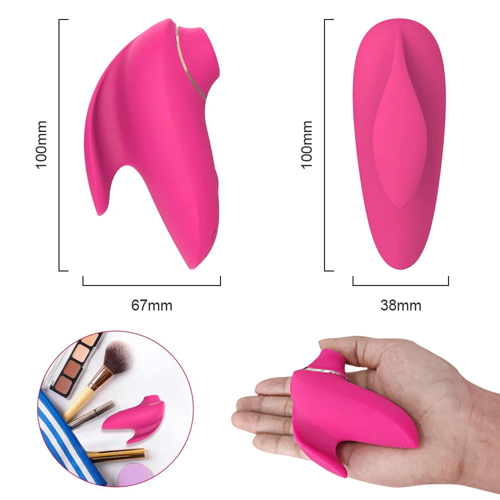 Clit Sucker Vacuum Sucking Clitoris Vibrator Oral Nipples Stimulator Female Masturbation Adult Goods Sex Toy for Women