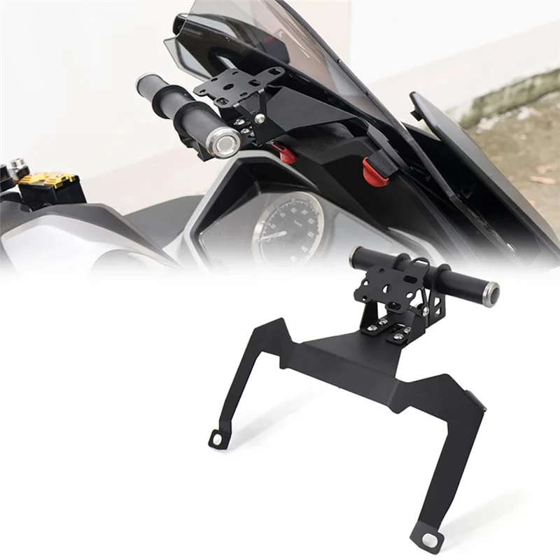 Motorcycle Front Phone Stand Holder GPS Navigaton Plate Bracket for Honda Forza 350 125 Forza350 2020-2022