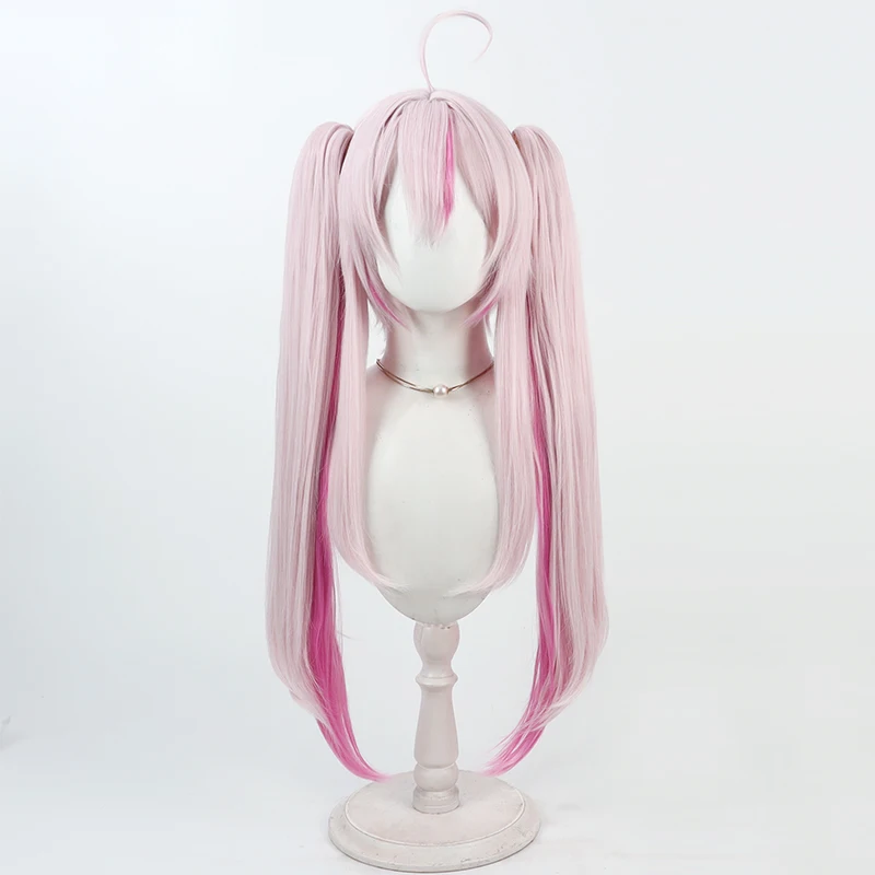 NIJISANJI Virtual YouTube Na Sera Cos Cosplay Wig Halloween Carnival Party Prop Synthetic Hair Heat Resistant Fiber + Wig Cap