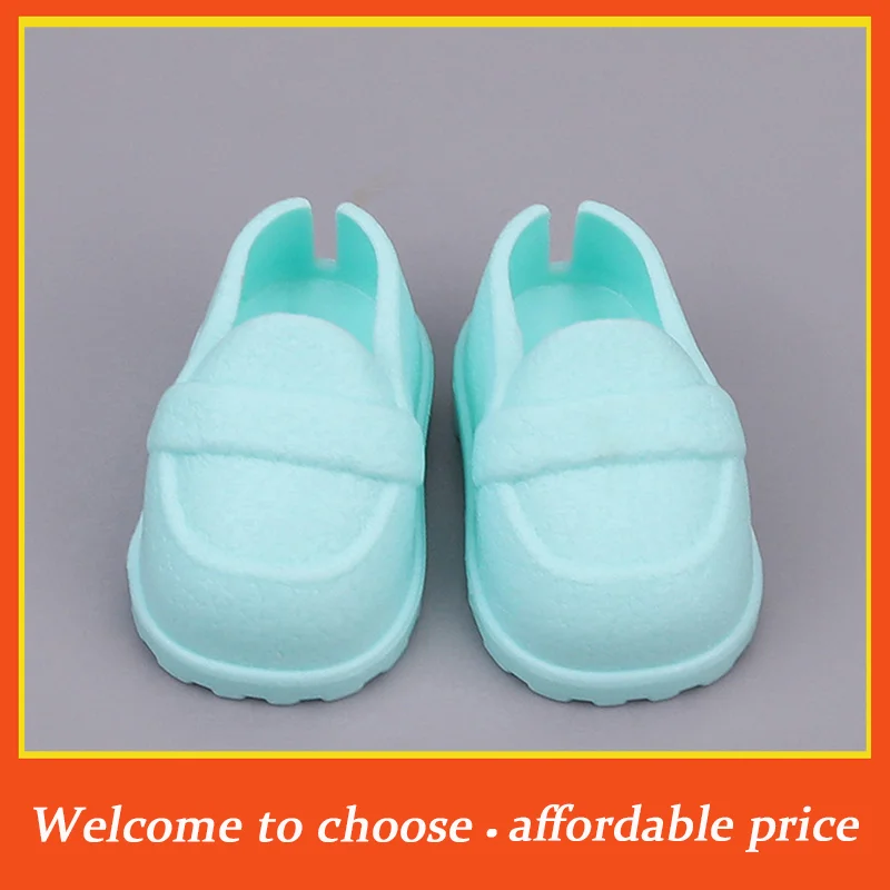 **1PC new PVC 15/17cm Doll Shoes Plastic Mini Shoes For Dolls Mini Finger Shoes Clothing Accessory For 6.9 Inch Dolls