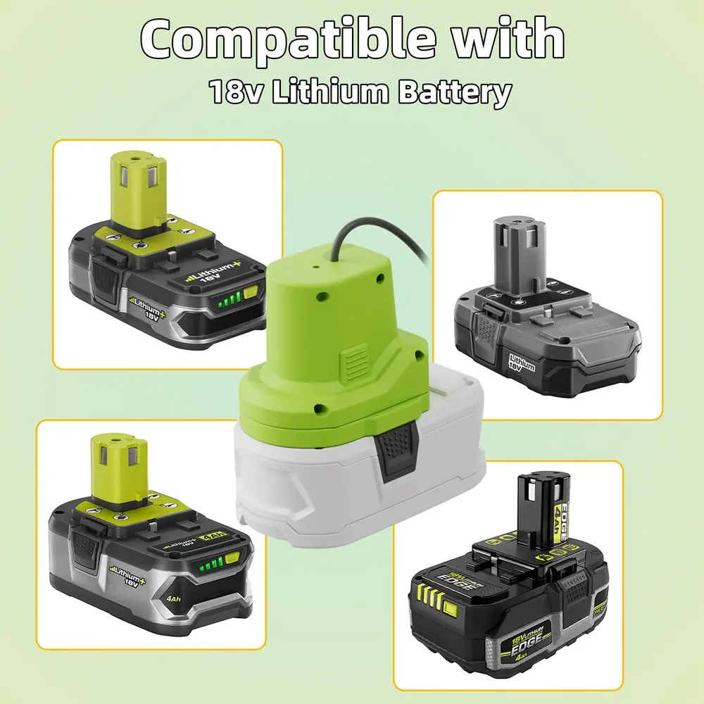 Untuk Starlink Mini Adaptor Baterai Kabel Daya DC untuk Ryobi 1M Kabel 18V Pengisi Daya Adaptor Kabel Steker untuk Star Link Mini Aksesoris