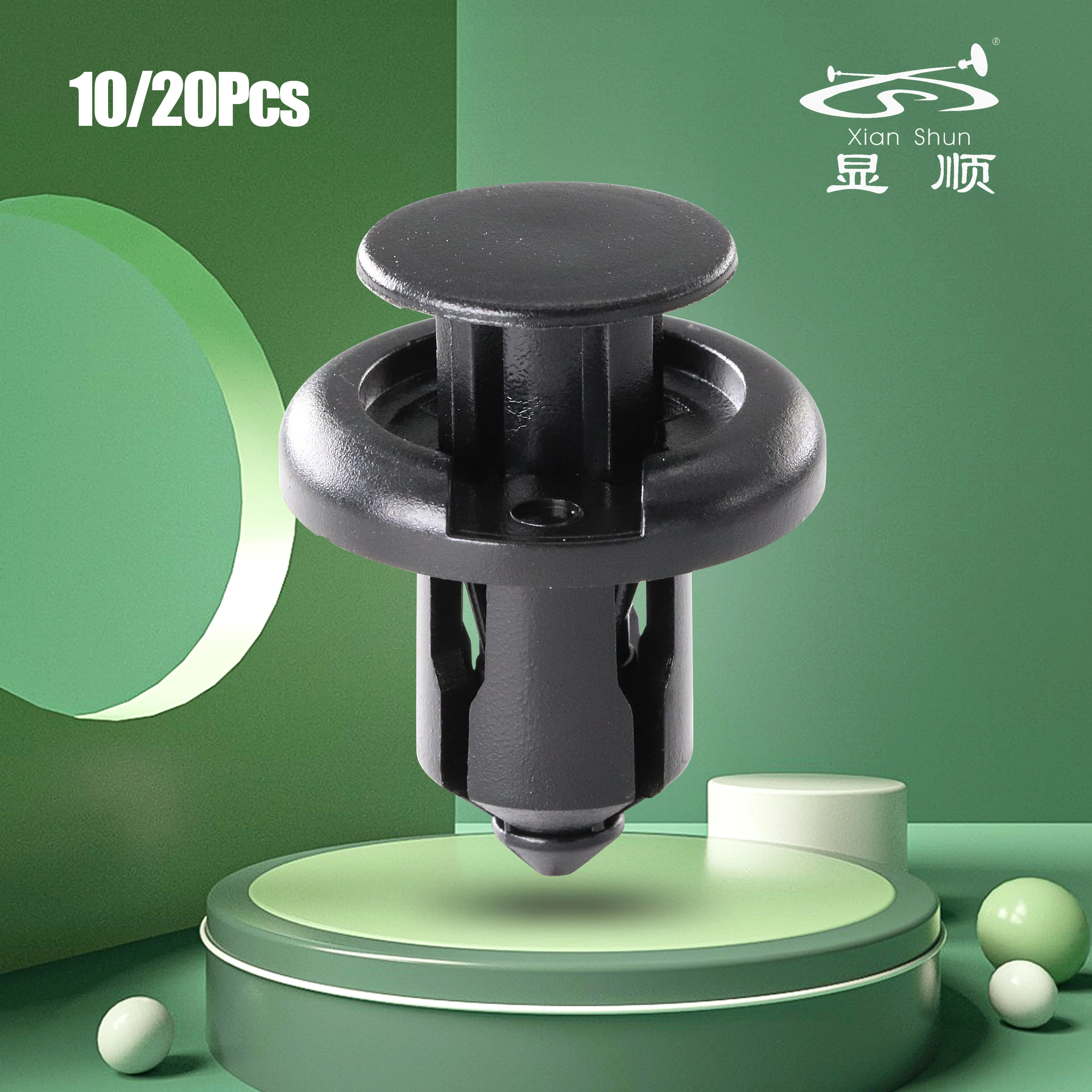 

10/20Pcs Black POM Interior Replacement Parts Car Accessories 91503SZ3003 909140054 '09640031 1052781000 1018912300 BYDQ831A1106