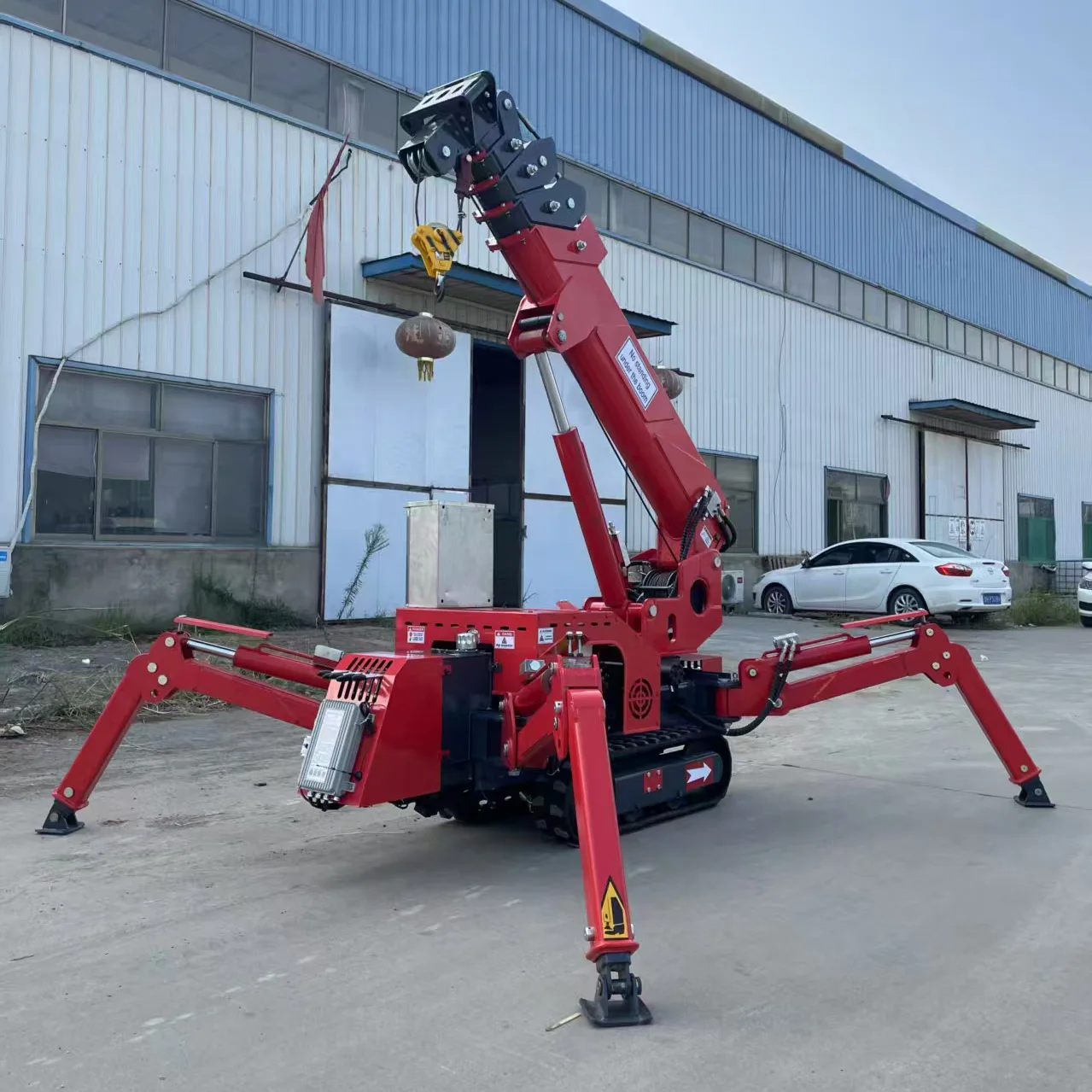 RST T-030 3 Ton Mini Foldable Spider Crawler Crane with Diesel/Electric Power CE Certified 1 Year Warranty