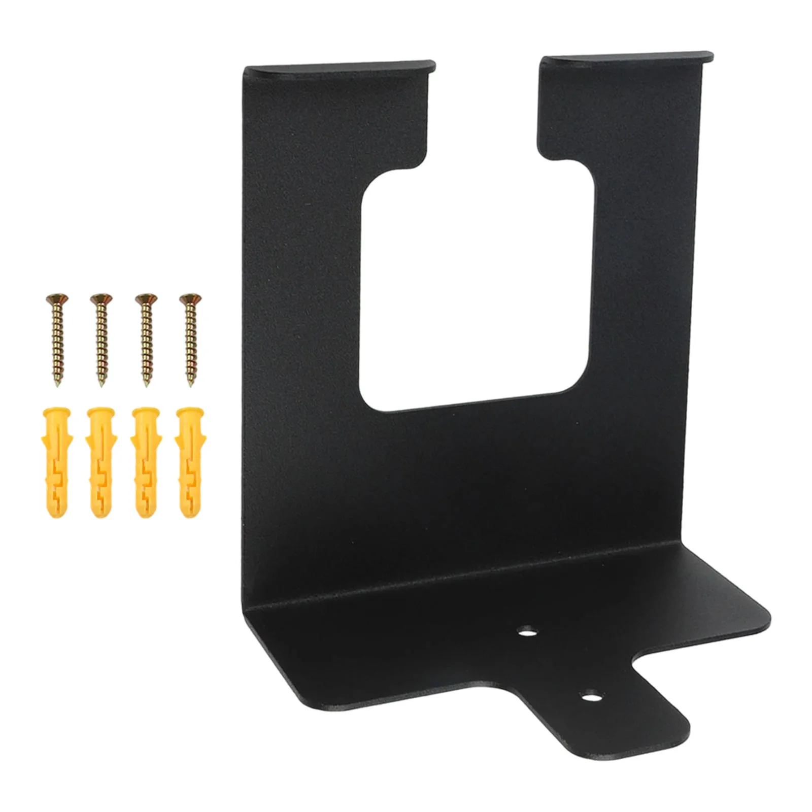Robust Wall Mounted Organizer Rack for Garden Tools Storage Holds Lawn Trimmers Rakes Shovels and Sports Equipment