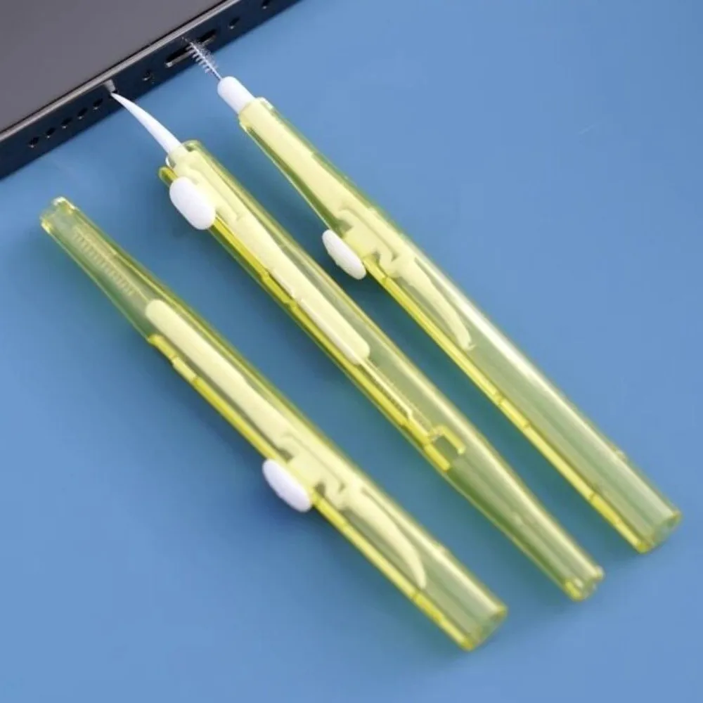 Fine Brush Head Charging Port Cleaner Dust Removal Multi-Function Speaker Hole Cleaner Double Head Cleaning Gadget