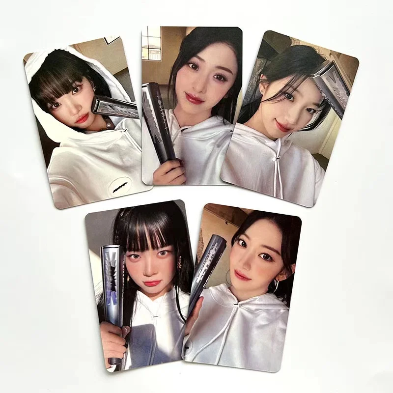 5PCS/set Kpop Lomo Cards NEW Ablum FEARLESS Girl Group Photocard Cute Print Card Poster Fans Gift