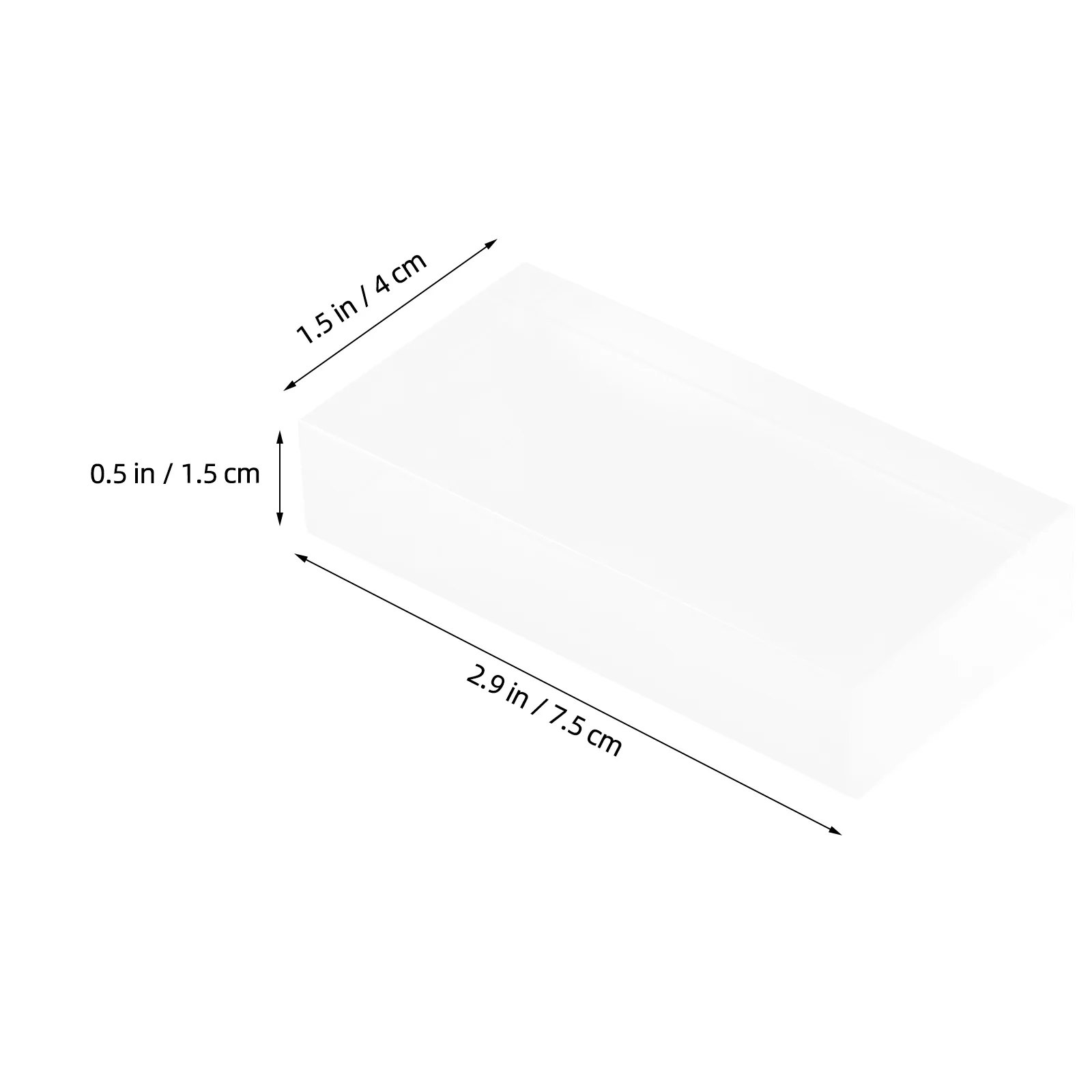 Prism Cube Optic Glass Block for Refraction Experiments Light Building Bricks Glasses