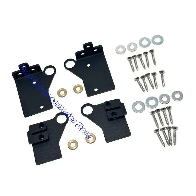 

242D Travel Trailer Refrigerator Joint Repair Set Heat Resistant Steel Easy Installation for Best Door Alignment