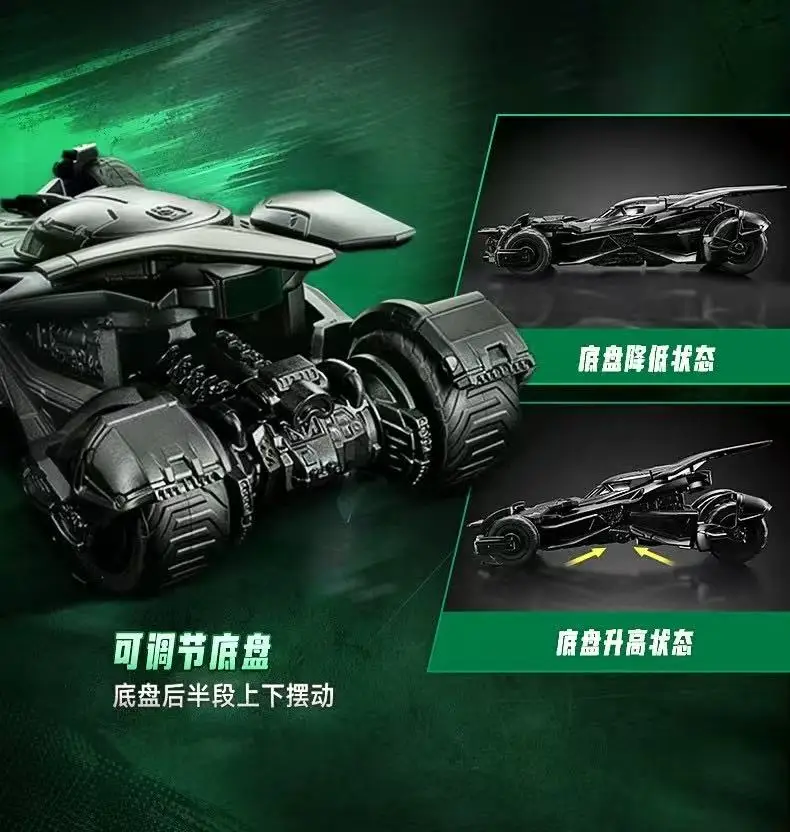 BLOKEES Original Batmobile Blind Box DCBatman E03 1:64 Maßstab Automodell DIY Zusammenbaubares Spielzeug 1995 Filmthemen-Sammlung Fan-Geschenke – Detail 7