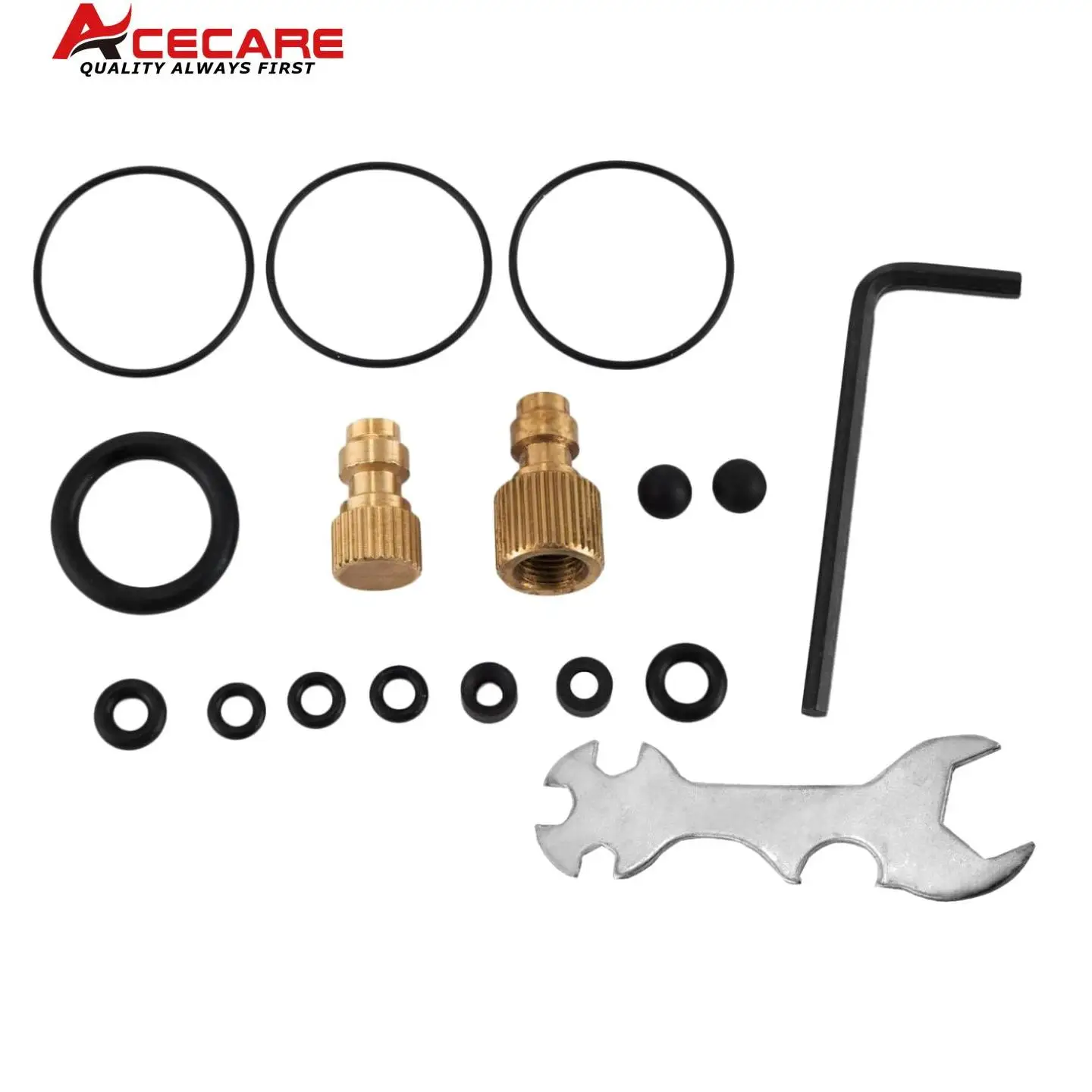 Acecare 4 Stage Hogedruk Pcp Pomp Vier Traps Handbediende Luchtpomp 30mpa 4500psi Tank Jacht Auto Fiets Lucht Bijvullen