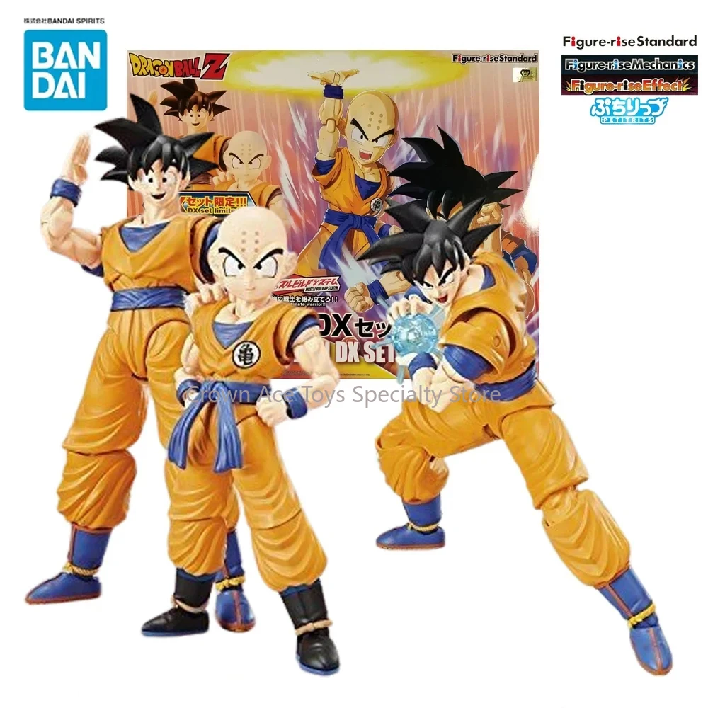 

Bandai Assembled Model Figure-rise Standard Dragon Ball Z SON GOKOU KRILLIN DX Set Model Kit Action Manga Figures Trendy Toys