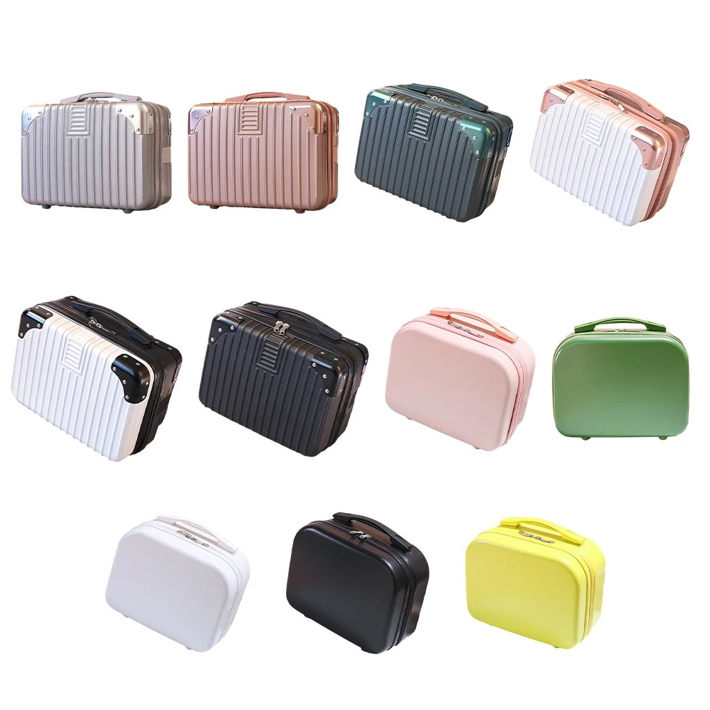 Easy To Carry Travel Suitcase Case And Good Gift Choice High-capacity User-friendly Makeup Palette Case Cosmetic Case