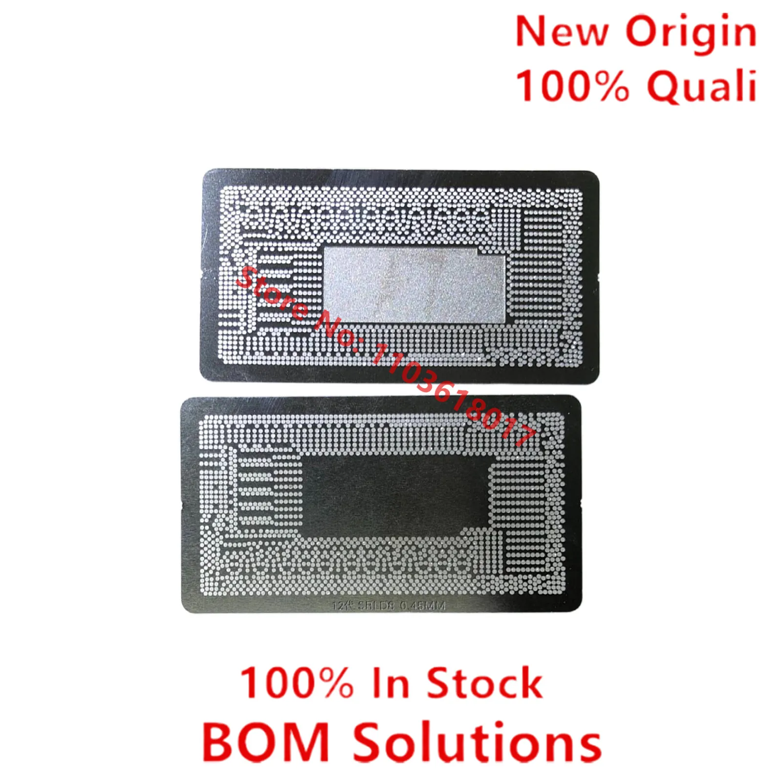 Direct heating 90*90 12th Generation CPU Stencil For I3 I5 I7 SRLD3 SRLD4 SRLD5 SRLD6 SRLD9 SRLD7 SRLD8 CPU 1744BGA