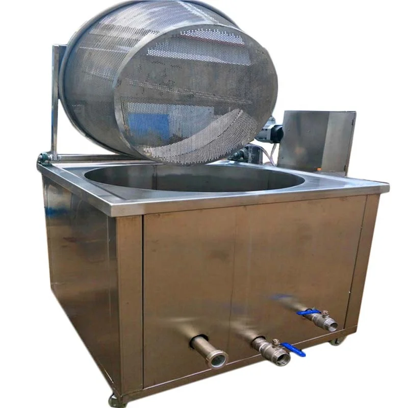 Industrial Customized Air Deep Fryer French Fries Making Machine Potato Chips Machine Stainless Steel Food Processing