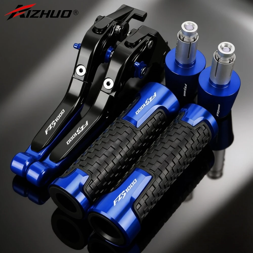 

FOR YAMAHA FZS1000 FAZER 2001 2002 2003 2004 2005 Motorcycle Adjustable Brake Clutch Levers Handle Handlebar Grips Ends FZS 1000