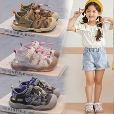 Summer 2026 Girl Sandals  New Children's Sports Sandals Mesh Fashion Kids Causal School Running Shoes Breathable kids sandals