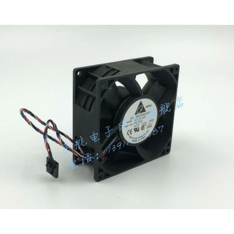 DELTA AFC0912DE 9238 9cm 12V 2.5A 92*92*38mm 4-line server Cooling fan