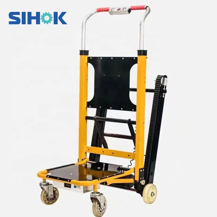 Easy Operate Cargo Moving Battery Powered Electric Hand Truck Stair Climber Dolly / Stair Climbing Truck Heavy