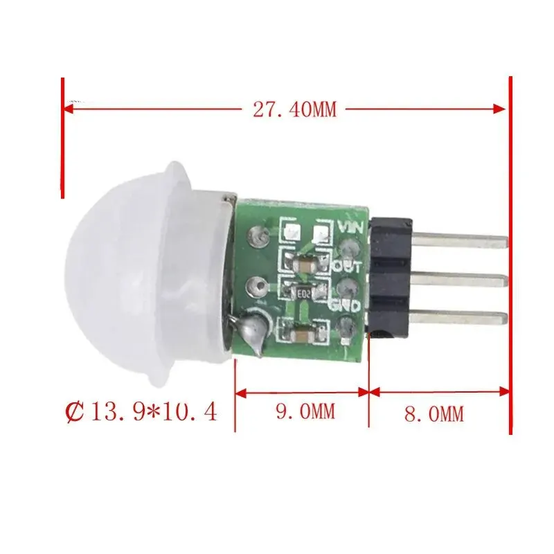 Micro Human Body Sensing Module PIR Module Infrared Module Pyroelectric Human Body Infrared Sensor Module