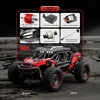 지능형 전기 4WD RC 자동차 40 KM/H LED 하이라이트 라이트 오프로드 충격 흡수 고속 원격 제어 트럭 차량 장난감 5