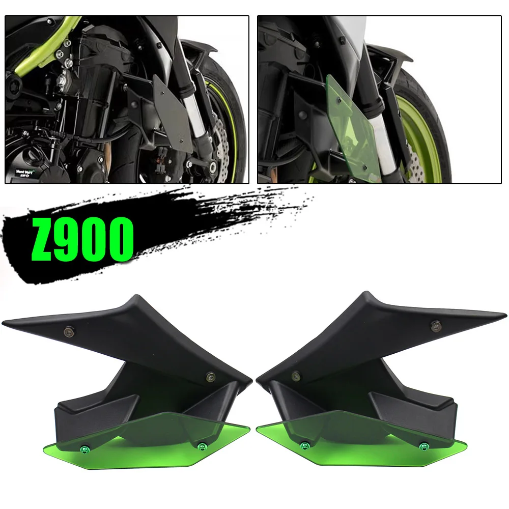 

Z900 Motorcycle Parts Side Downforce Naked Spoilers Fixed Wing Winglet Fairing Wing Deflectors For Kawasaki Z 900 2020 2021