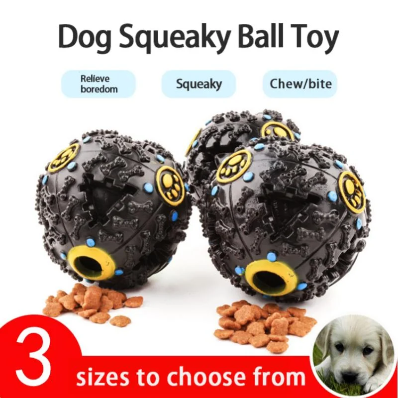 

Leakage Food ball, Dog Food Ball, Colorful Strange Chirping Sound, Grinding Teeth, Bite Resistant Sound Toy, Puzzle Ball