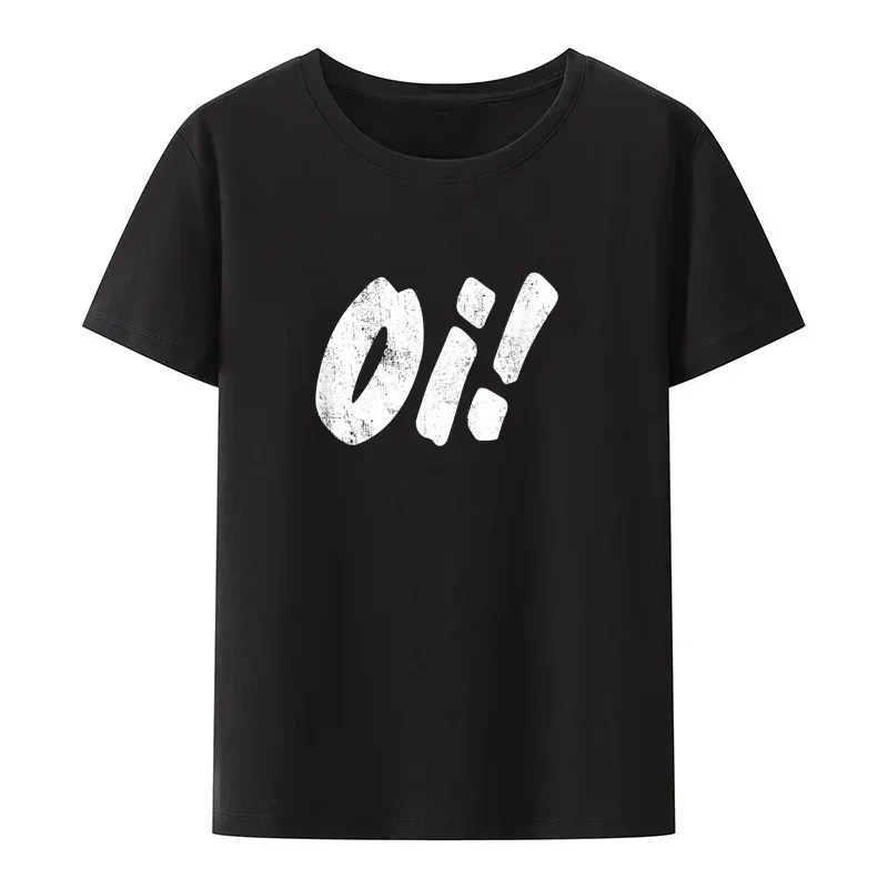 OI SKA SKINS SCOOTERS PUNKS RUDEBOYS SPIRIT OF Tops Unisex Loose Breathable Graphic Tees SKINHEAD LAUREL man T SHIRT