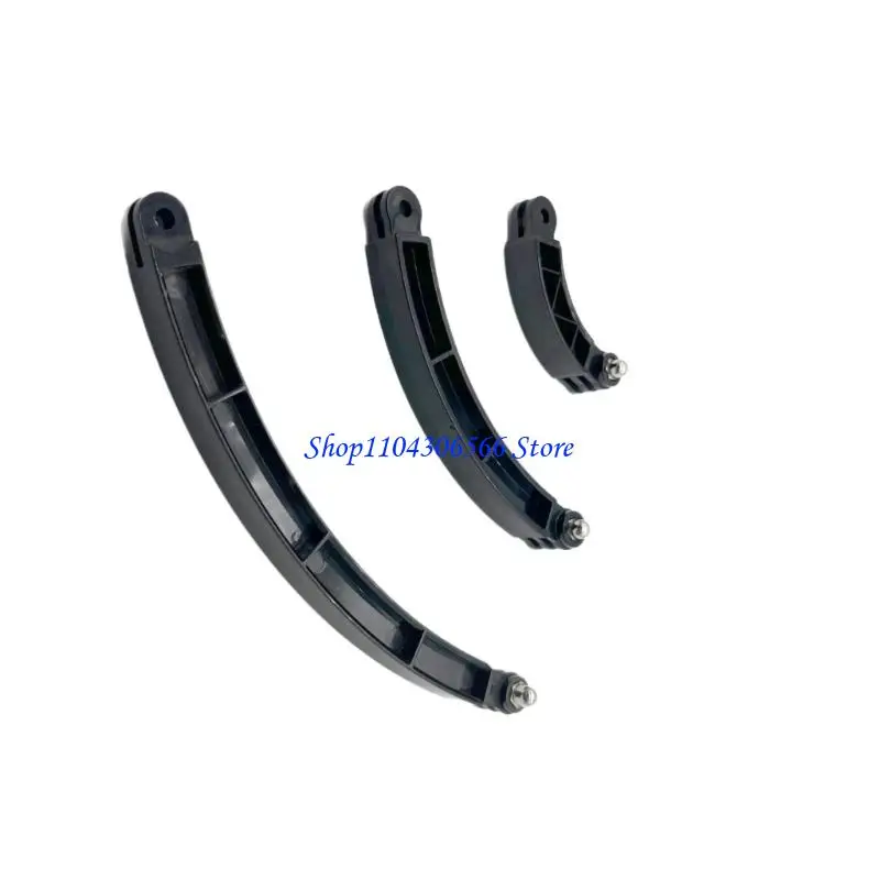 02DD Helmets Arm Extension Adjustable Curved Poles for Action Cameras 3 Length