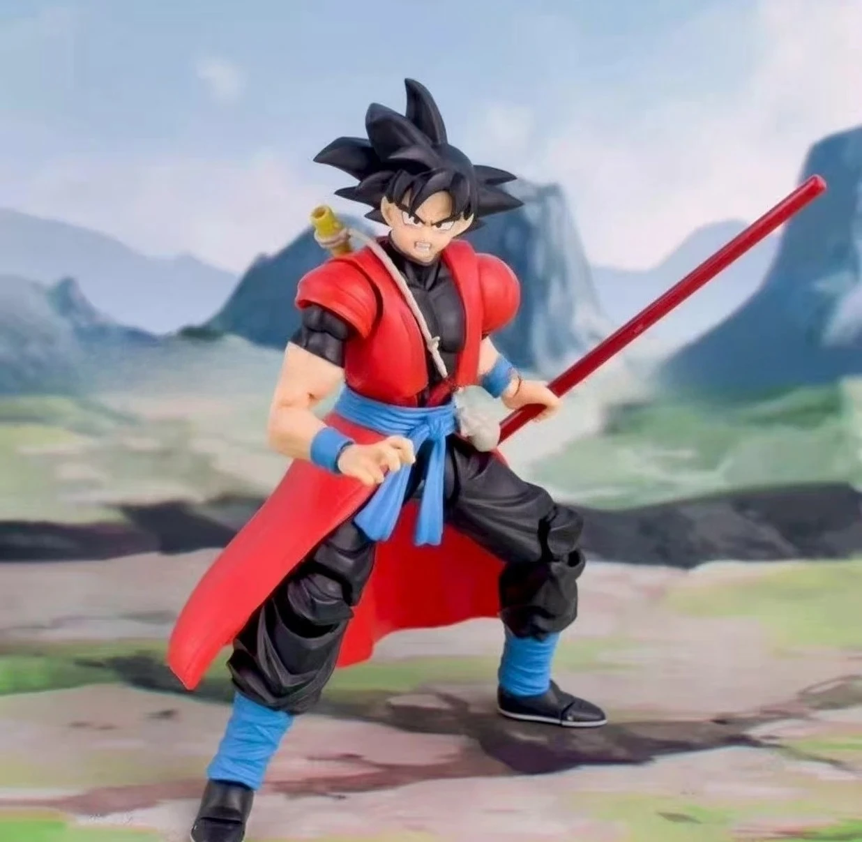 

В наличии, Demon Deeds Can Move, Vanguard Space-time, Demon Horse Time Training Normal Wukong Action Figure Toy