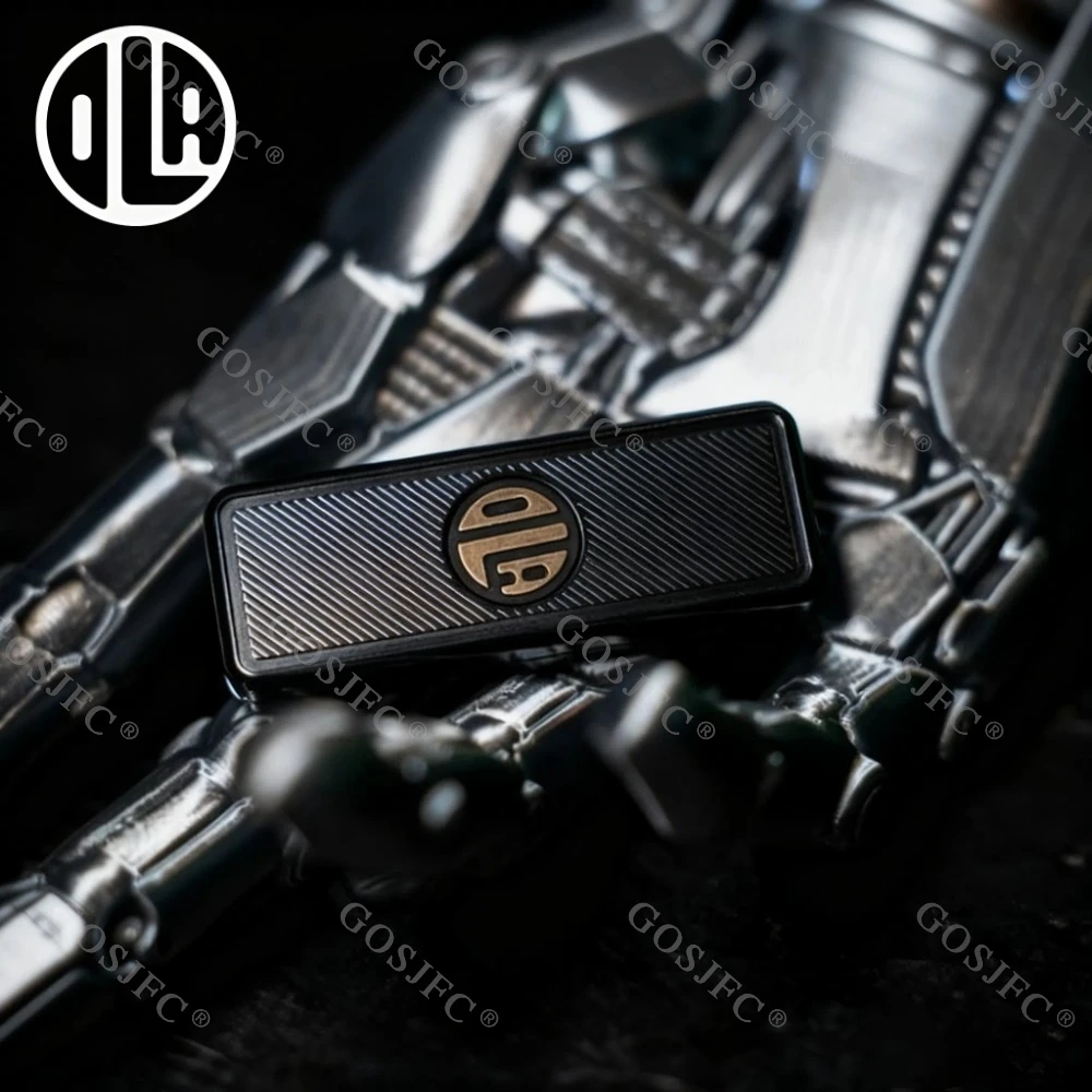 

DLEDC Ding Ling Zirconium Black Mechanical Push Slider Fidget Toys For Adults Fidget Slider Office Desk Anxiety Toys