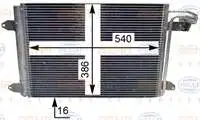 8FC351301-044 interior air conditioning radiator CADDY III GOLF V VI JETTA III EOS SCIROCCO TORURAN SUPER B OCTAVIA YETI TOLEDO LEON