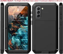 Heavy Duty Tough Armor Aluminum Alloy Metal Case Anti-Shake Cover Samsung S25 S24 S23 S22 S21 S20 Ultra S25 S24 Plus