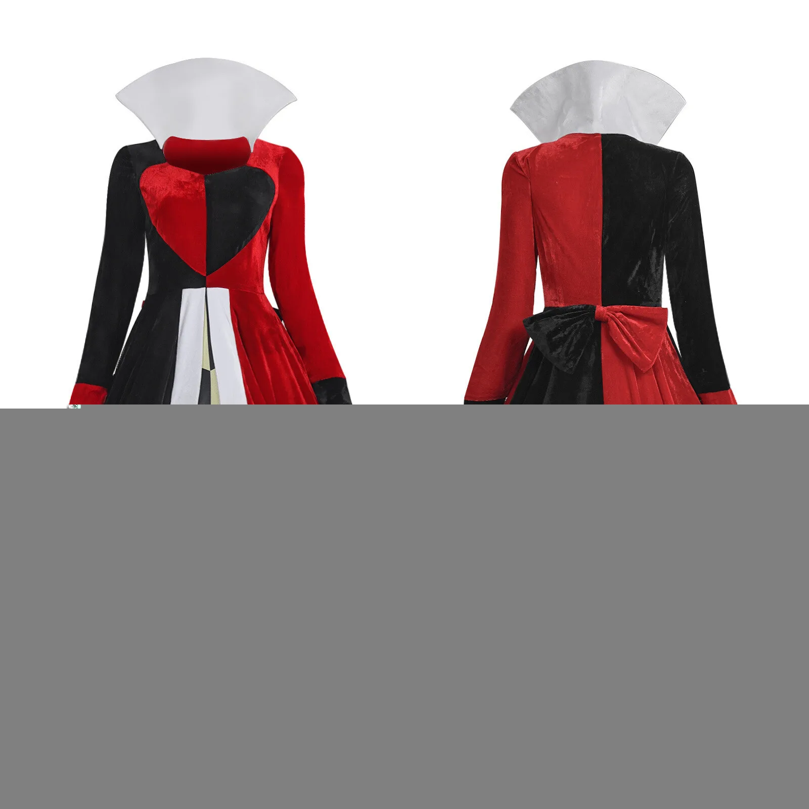 

Cosplay Costume Queen Of Hearts Dress Red Queen Dress