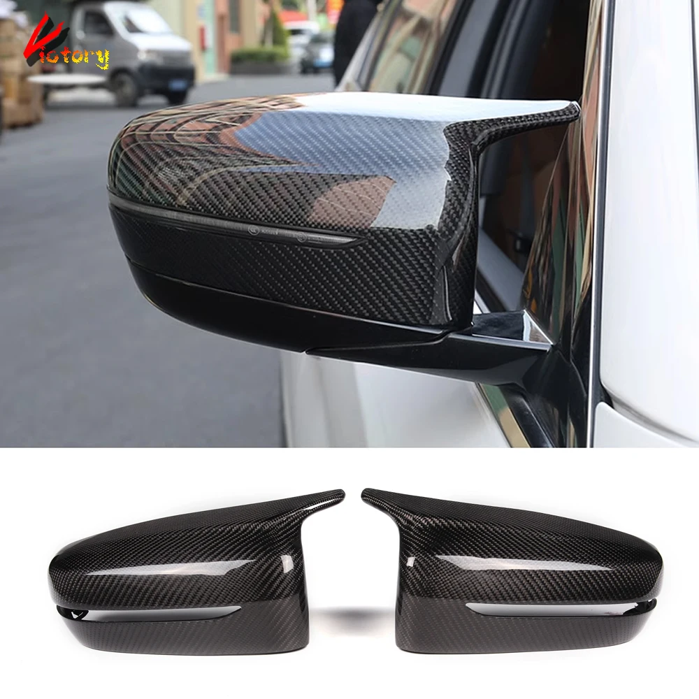 

Real Carbon Rear View Mirror Cover Cap For BMW G20 G22 G30 G11 G12 Left Hand Drive Car Replace Style 1 Pair