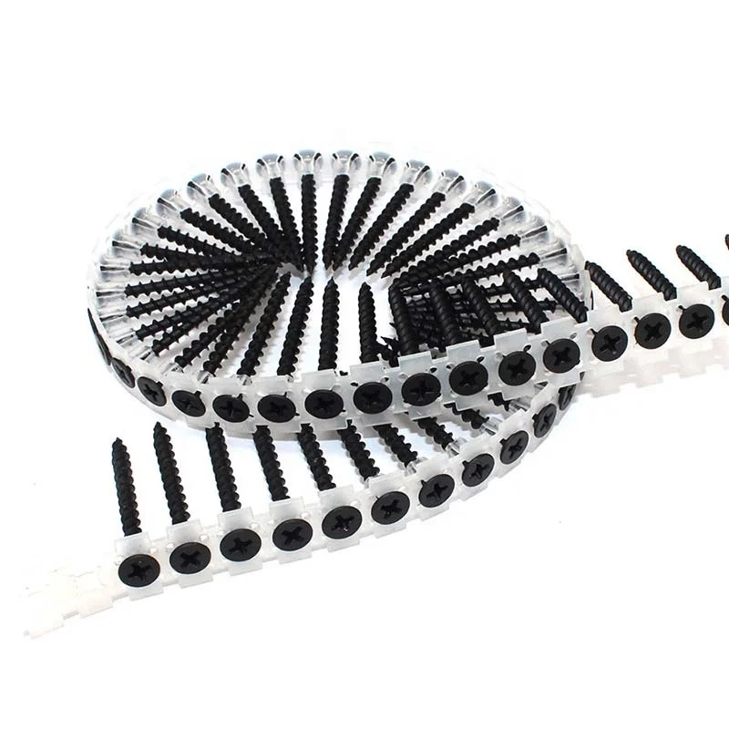 

Plastic strip drywall screws gypsum board finishing screws