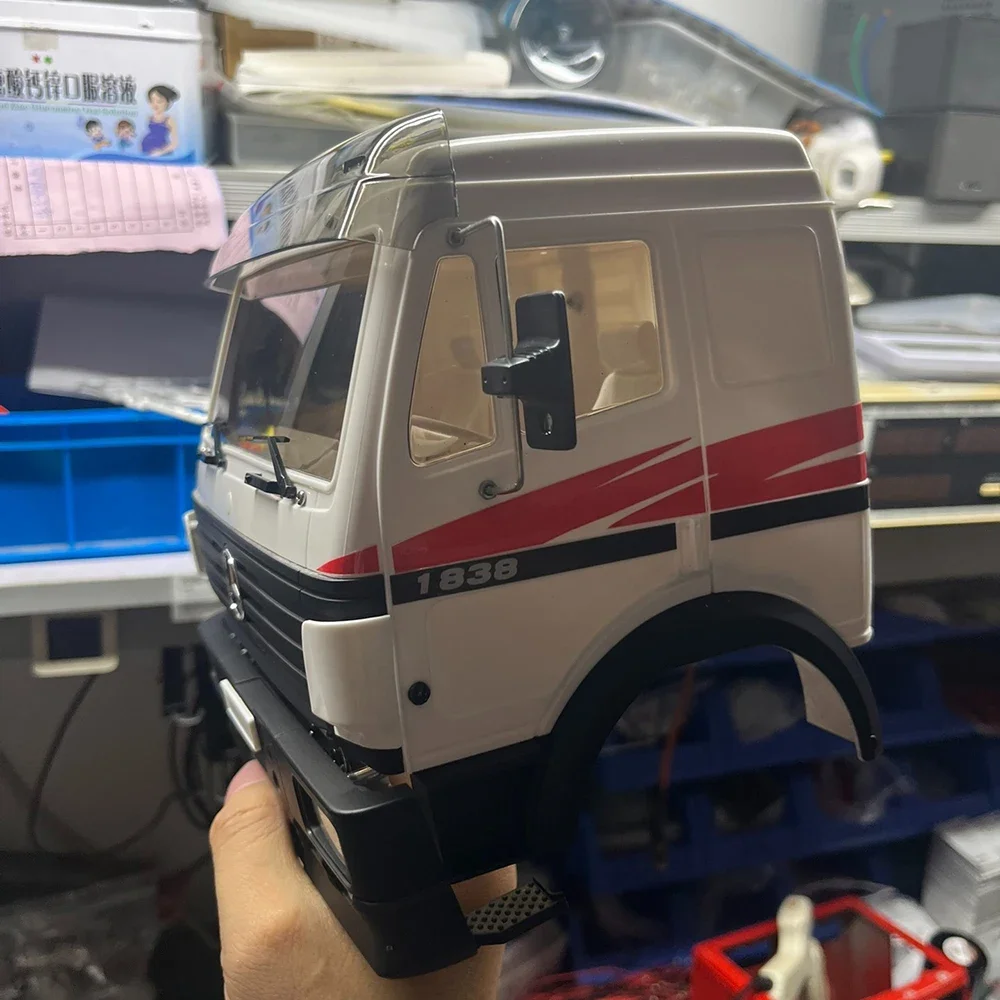 Plastic Cockpit Car Body Shell Accessories for 1/14 Tamiya RC Truck Trailer Mercedes-Benz Actros AROCS 3363/1850/1838/3853 Part