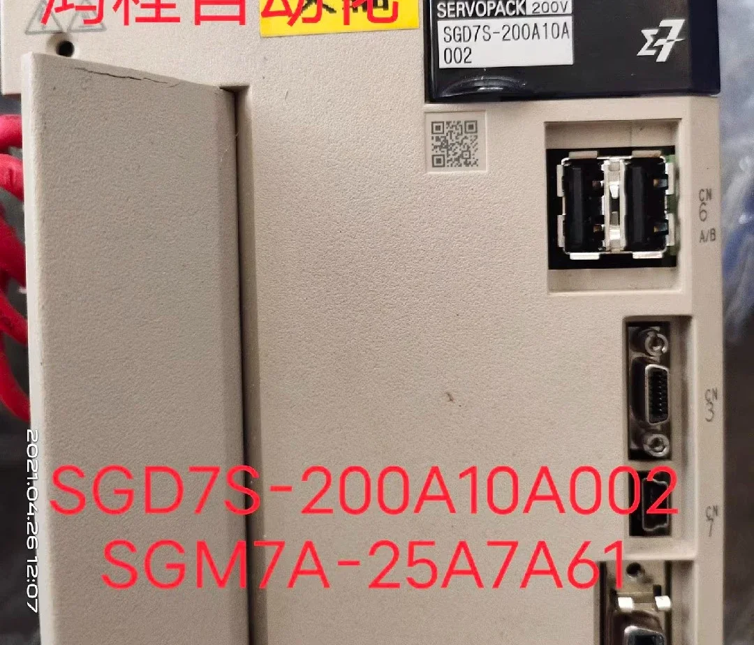 

SGM7A-25A7A61+SGDV-200A10A002/00A002 Yaskawa Servo Motors and Drivers