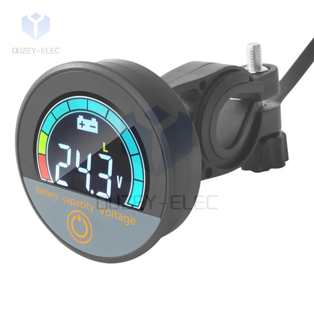 DC 7-100V Battery Indicator Waterproof Battery Tester LED Digital Display Voltmeter Li-ion Battery General Purpose With Terminal